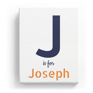 J is for Joseph - Stylistic