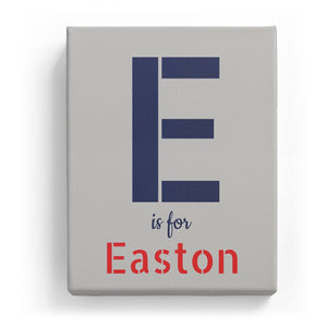 E is for Easton - Stylistic