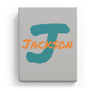Jackson Overlaid on J - Artistic