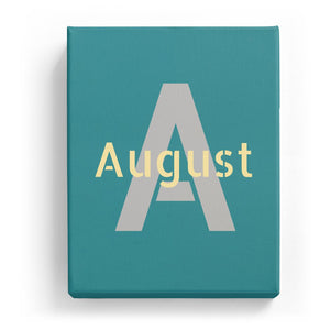 August Overlaid on A - Stylistic