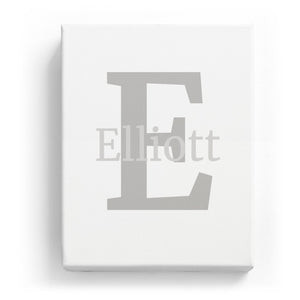Elliott Overlaid on E - Classic
