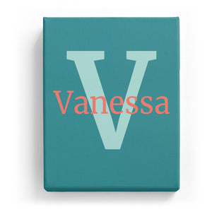 Vanessa Overlaid on V - Classic