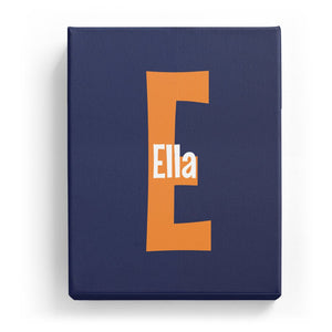 Ella Overlaid on E - Cartoony
