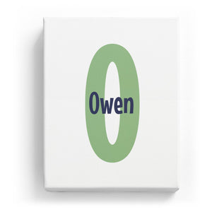 Owen Overlaid on O - Cartoony