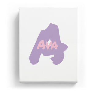 Ava Overlaid on A - Artistic