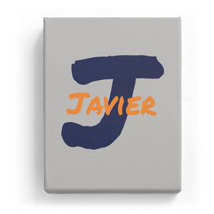Javier Overlaid on J - Artistic