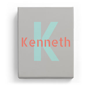 Kenneth Overlaid on K - Stylistic
