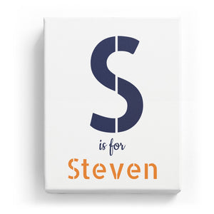 S is for Steven - Stylistic