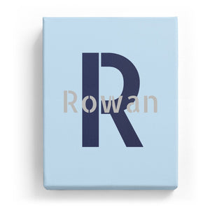 Rowan Overlaid on R - Stylistic