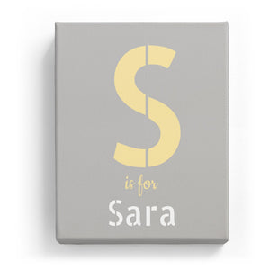 S is for Sara - Stylistic