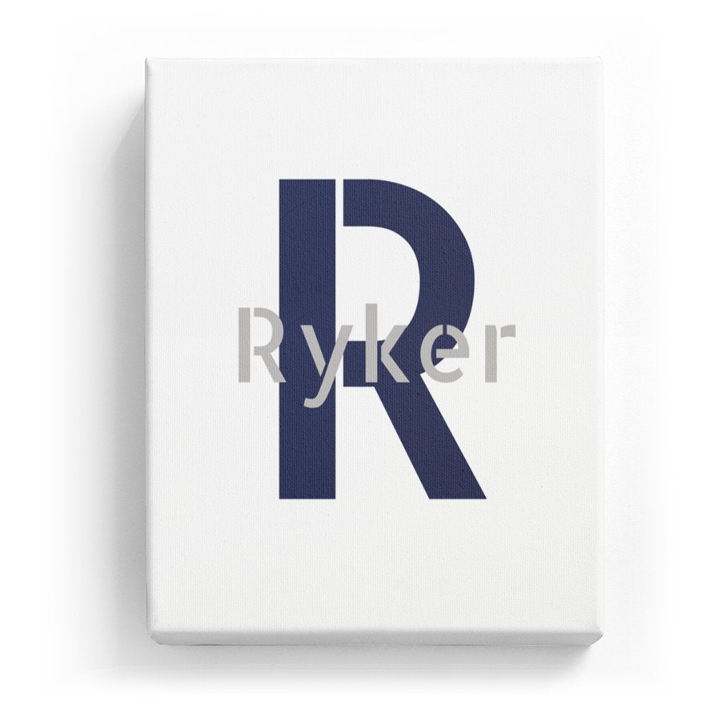 Ryker's Personalized Canvas Art