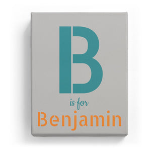 B is for Benjamin - Stylistic