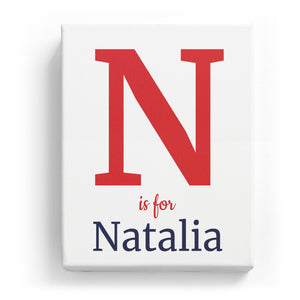 N is for Natalia - Classic