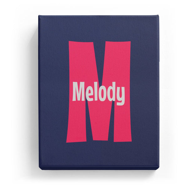 Melody Overlaid on M - Cartoony