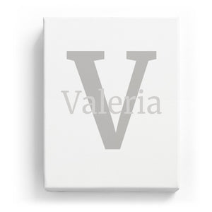 Valeria Overlaid on V - Classic