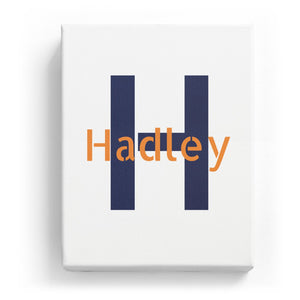 Hadley Overlaid on H - Stylistic