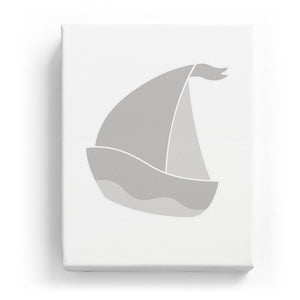 Sailboat - No Background (Mirror Image)