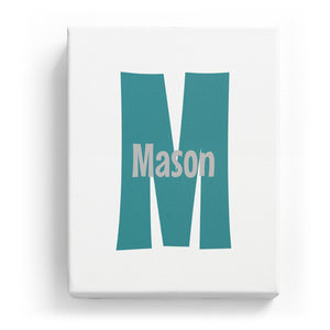 Mason Overlaid on M - Cartoony