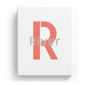 River Overlaid on R - Stylistic