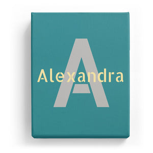 Alexandra Overlaid on A - Stylistic