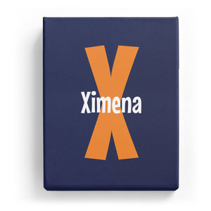 Ximena Overlaid on X - Cartoony