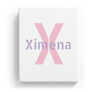 Ximena Overlaid on X - Stylistic
