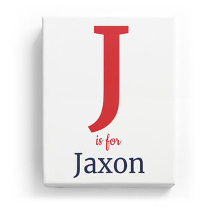 J is for Jaxon - Classic