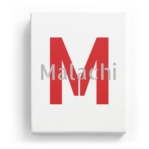 Malachi Overlaid on M - Stylistic