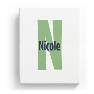 Nicole Overlaid on N - Cartoony