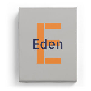 Eden Overlaid on E - Stylistic