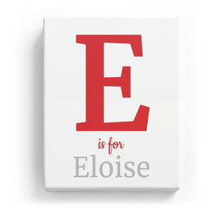 E is for Eloise - Classic