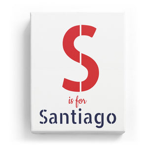 S is for Santiago - Stylistic