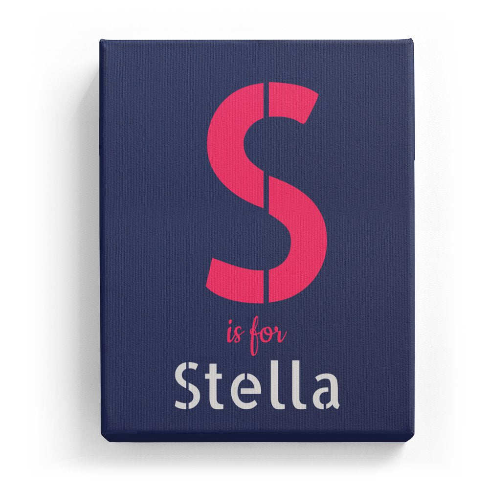 Stella's Personalized Canvas Art