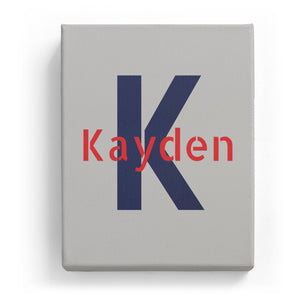 Kayden Overlaid on K - Stylistic