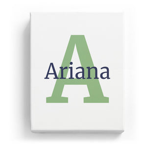Ariana Overlaid on A - Classic