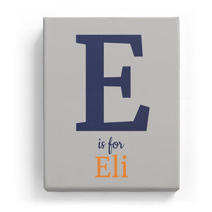 E is for Eli - Classic