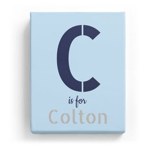 C is for Colton - Stylistic