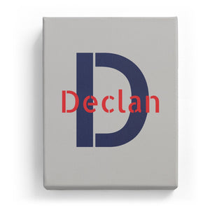 Declan Overlaid on D - Stylistic