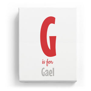 G is for Gael - Cartoony