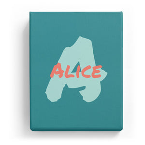 Alice Overlaid on A - Artistic