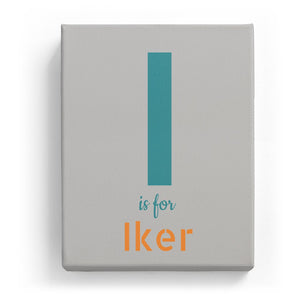 I is for Iker - Stylistic