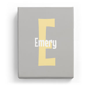 Emery Overlaid on E - Cartoony