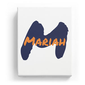 Mariah Overlaid on M - Artistic