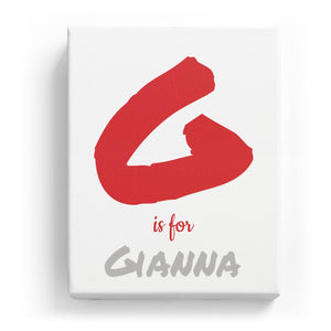 G is for Gianna - Artistic