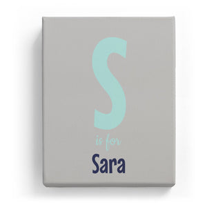 S is for Sara - Cartoony