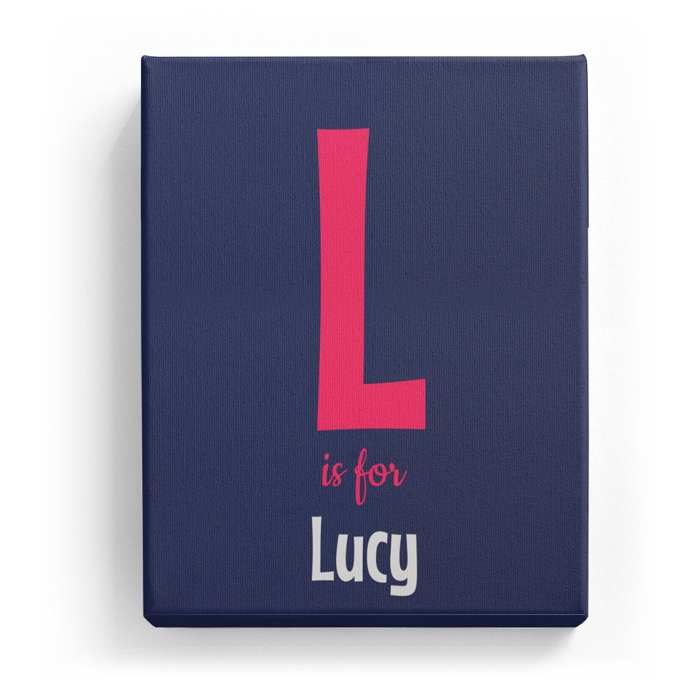 Lucy's Personalized Canvas Art