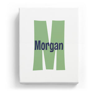 Morgan Overlaid on M - Cartoony