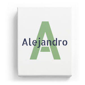 Alejandro Overlaid on A - Stylistic