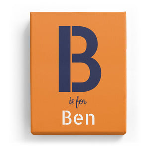 B is for Ben - Stylistic