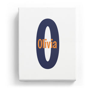 Olivia Overlaid on O - Cartoony
